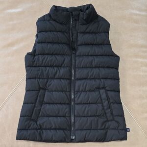 GAP Kid's Black Quilted Vest